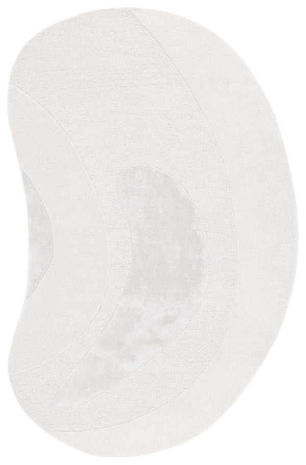 Safavieh Novelty Hand-tufted Area Rug In Luxurious Ivory And Beige – Elevate Your Home Décor Today! Ivory ,Beige 80% Wool 20% Viscose Nov150b-68s