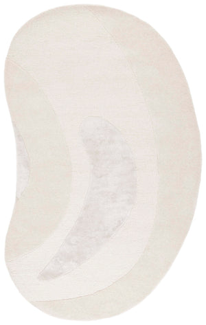 Safavieh Novelty Hand-tufted Area Rug In Luxurious Ivory And Beige – Elevate Your Home Décor Today! Ivory ,Beige 80% Wool 20% Viscose Nov150b-68s