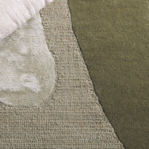 Safavieh Novelty Soft Hand-tufted Area Rug In Luxurious Wool And Viscose Blend For Elegant Home Décor Green 80% Wool 20% Viscose Nov150y-58s