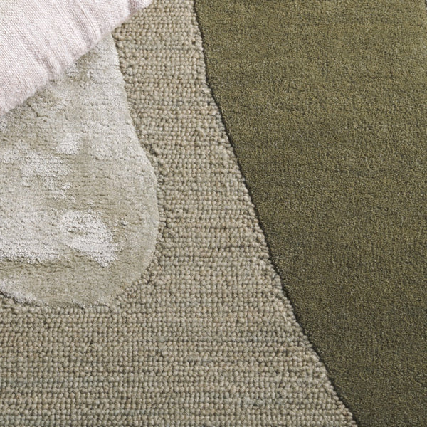 Safavieh Novelty Hand-tufted Area Rug In Luxurious Ivory And Beige – Elevate Your Home Décor Today! Green 80% Wool 20% Viscose Nov150y-46s