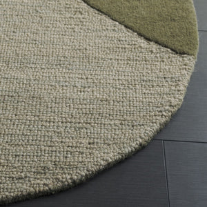 Safavieh Novelty Hand-tufted Area Rug In Luxurious Ivory And Beige – Elevate Your Home Décor Today! Green 80% Wool 20% Viscose Nov150y-46s