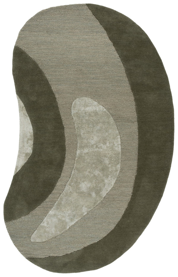 Safavieh Novelty Hand-tufted Area Rug In Luxurious Ivory And Beige – Elevate Your Home Décor Today! Green 80% Wool 20% Viscose Nov150y-46s