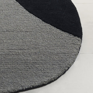 Safavieh Novelty Hand-tufted Area Rug In Luxurious Ivory And Beige – Elevate Your Home Décor Today! Black ,Grey 80% Wool 20% Viscose Nov150z-46s