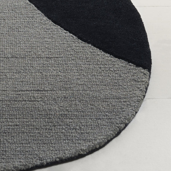 Safavieh Novelty Hand-tufted Area Rug In Luxurious Ivory And Beige – Elevate Your Home Décor Today! Black ,Grey 80% Wool 20% Viscose Nov150z-46s