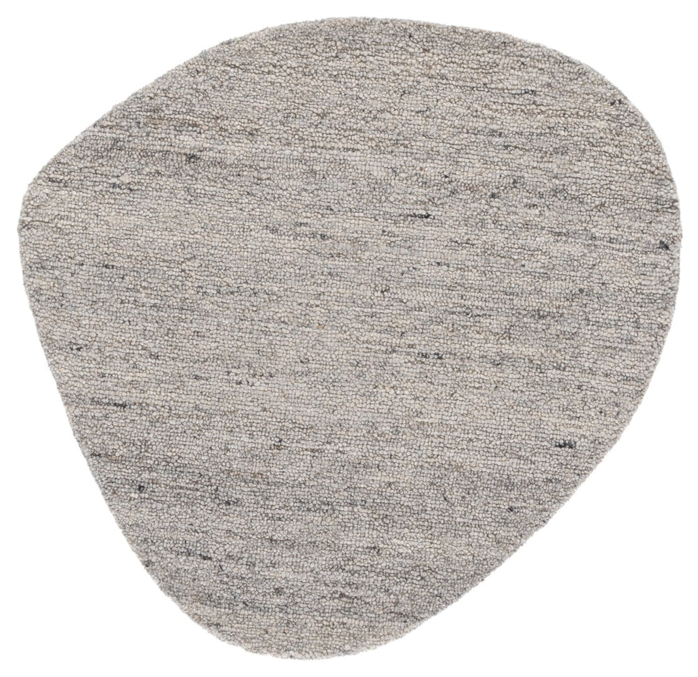 Safavieh Novetly Hand-tufted Area Rug - Stylish Geometric Design In Elegant Colors For Modern Interiors Grey ,Black 90% Wool 10% Cotton Nov151f-77s