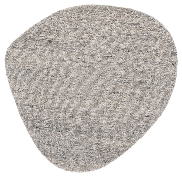 Safavieh Novetly Hand-tufted Area Rug - Stylish Geometric Design In Elegant Colors For Modern Interiors Grey ,Black 90% Wool 10% Cotton Nov151f-77s