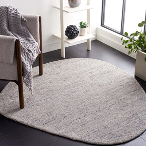 Safavieh Novetly Hand-tufted Area Rug - Stylish Geometric Design In Elegant Colors For Modern Interiors Grey ,Black 90% Wool 10% Cotton Nov151f-77s