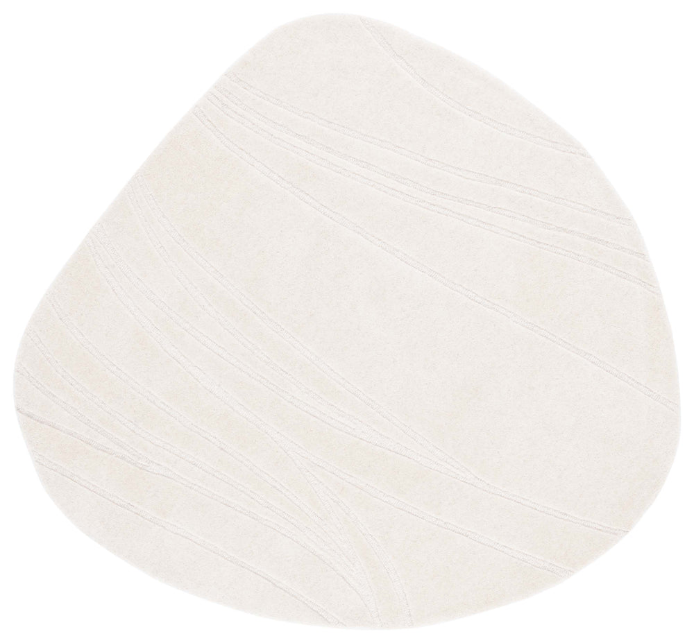 Safavieh Novelty 153 Hand Tufted Geometric Rug IIX Ivory NOV153A-55S