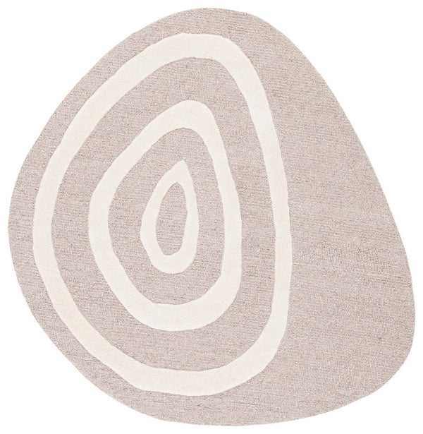 Safavieh Novelty 154 Hand Tufted Geometric Rug Beige / Ivory NOV154B-66S