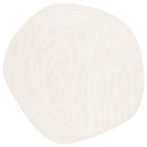 Safavieh Novelty 155 Hand Tufted Geometric Rug IIX Ivory NOV155A-55S