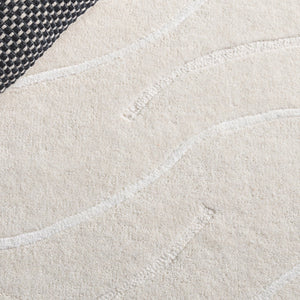 Safavieh Novelty 157a Ivory Area Rug - Hand Tufted 5x8 Ft, Modern Style, Soft Wool Blend For Elegant Spaces Ivory 95% Wool 5% Viscose Nov157a-58s