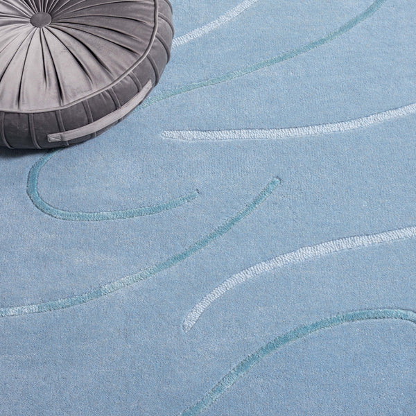 Safavieh Novelty 157 Hand Tufted Geometric Rug Blue NOV157M-810S