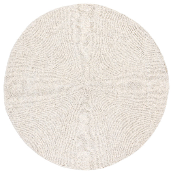 Safavieh Novelty Elegant Hand-tufted Area Rug – Soft Wool Blend For Cozy Home Décor And Modern Style Ivory 90% Wool & 10% Cotton Nov158a-4r