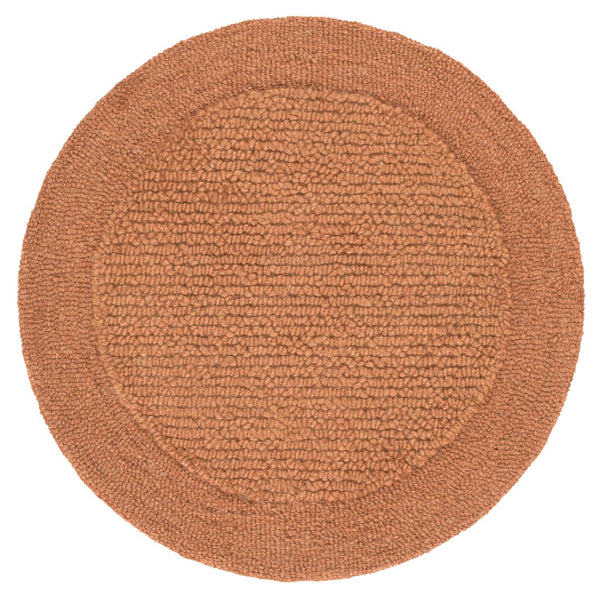 Safavieh Novelty Hand-tufted Wool Area Rug - Modern Elegance For Cozy Living Spaces And Stylish Decor Rust Wool Pile Nov159p-6r