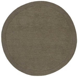 Safavieh Novelty Hand-tufted Round 5x5 Olive Rug - Elegant Wool Design For Modern Living Spaces & Décor Olive Wool Pile Nov159x-5r