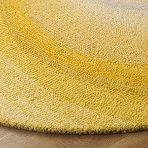 Safavieh Novelty Elegant Handcrafted Area Rug - Luxurious Wool-cotton Blend For Timeless Home Decor Style Gold ,Grey 80% Wool,20% Cotton Nov202d-6r