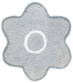 Safavieh Novelty Exquisite Hand-tufted Area Rug In Elegant Floral Design For Luxurious Home Decor Living Space Light Grey ,Ivory 80% Polyester And 20% Cotton Nov901f-6r