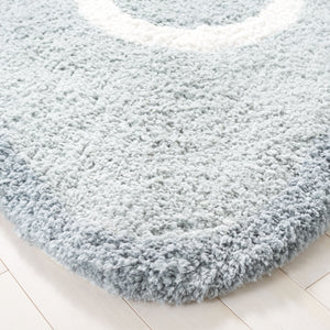 Safavieh Novelty Exquisite Hand-tufted Area Rug In Elegant Floral Design For Luxurious Home Decor Living Space Light Grey ,Ivory 80% Polyester And 20% Cotton Nov901f-6r