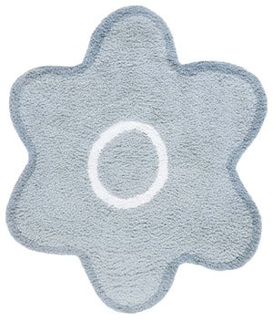 Safavieh Novelty Exquisite Hand-tufted Area Rug In Elegant Floral Design For Luxurious Home Decor Living Space Light Grey ,Ivory 80% Polyester And 20% Cotton Nov901f-6r