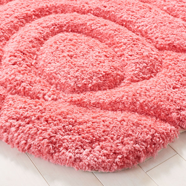 Safavieh Novelty Hand Tufted Area Rug - Exquisite Floral Design, Plush Comfort, Ideal For Cozy Home Decor Fuchsia ,Pink 80% Polyester And 20% Cotton Nov903r-3r