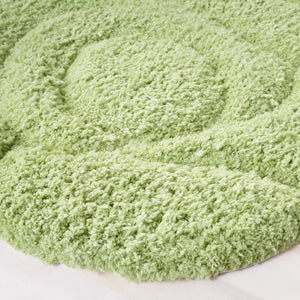 Safavieh Novelty Hand Tufted Area Rug - Exquisite Floral Design, Plush Comfort, Ideal For Cozy Home Decor Green 80% Polyester And 20% Cotton Nov903y-5r