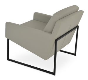 Soho Concept Nova Armchair In Black Leatherette - Luxurious Comfort With 2-year Guarantee For Stylish Living Black,Light Grey  Soho-concept-dining-chair-12301