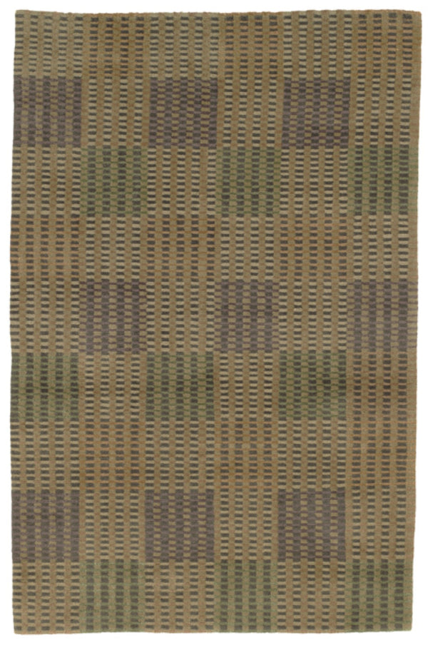 Safavieh Nepalese Hand Knotted Area Rug - Luxurious Silk & Wool With Earthy Tones For Timeless Home Elegance Assorted Silk And Wool Np323b-6