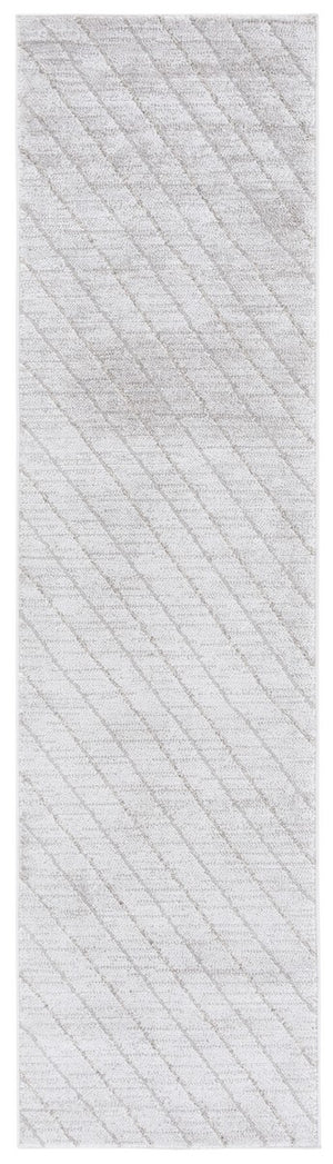Safavieh Neptune 850 Power Loomed Solid & Tonal Rug Light Grey / Grey 9' x 12'