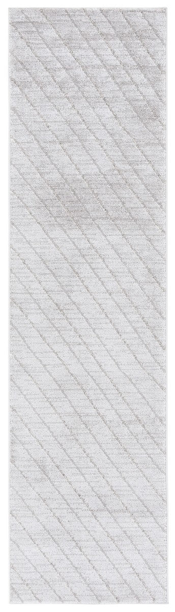 Safavieh Neptune 850 Power Loomed Solid & Tonal Rug Light Grey / Grey 9' x 12'