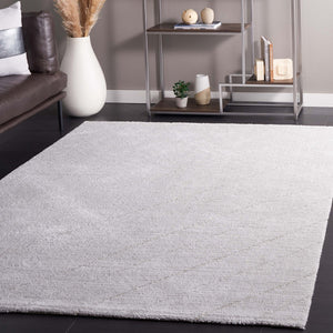 Safavieh Neptune 850 Power Loomed Solid & Tonal Rug Light Grey / Grey 9' x 12'