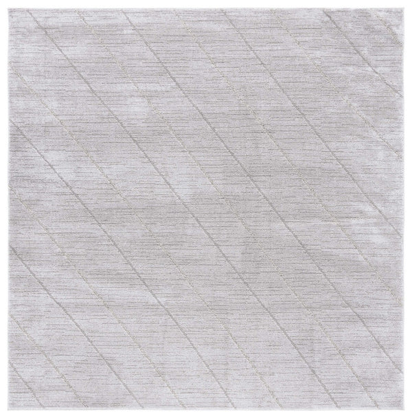 Safavieh Neptune 850 Power Loomed Solid & Tonal Rug Light Grey / Grey 9' x 12'