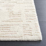 Safavieh Neptune 852 Power Loomed Solid & Tonal Rug Ivory / Beige 5'-3" x 7'-6"