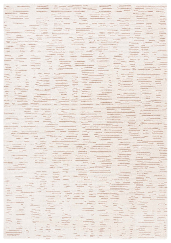 Safavieh Neptune 852 Power Loomed Solid & Tonal Rug Ivory / Beige 5'-3" x 7'-6"