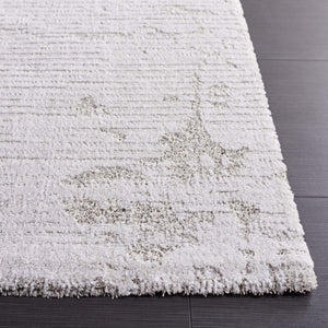 Safavieh Neptune 854 Power Loomed Solid & Tonal Rug Light Grey / Grey 9' x 12'