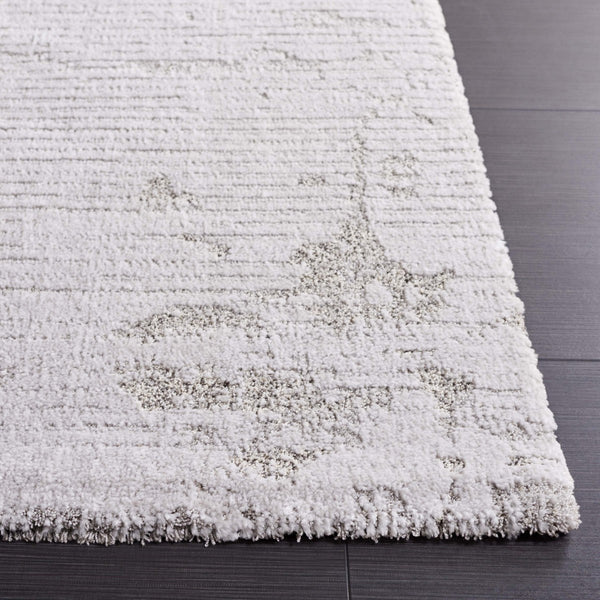 Safavieh Neptune 854 Power Loomed Solid & Tonal Rug Light Grey / Grey 9' x 12'