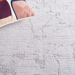 Safavieh Neptune 854 Power Loomed Solid & Tonal Rug Light Grey / Grey 9' x 12'