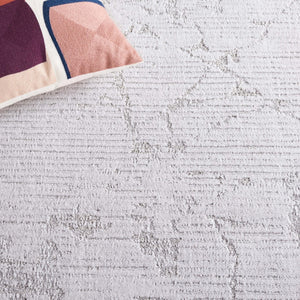 Safavieh Neptune 854 Power Loomed Solid & Tonal Rug Light Grey / Grey 5'-3" x 7'-6"