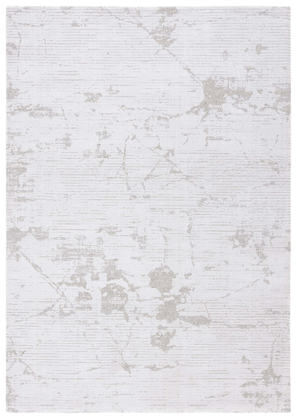 Safavieh Neptune 854 Power Loomed Solid & Tonal Rug Light Grey / Grey 5'-3" x 7'-6"