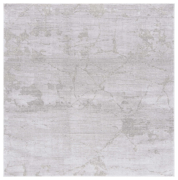 Safavieh Neptune 854 Power Loomed Solid & Tonal Rug Light Grey / Grey 9' x 12'