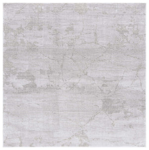 Safavieh Neptune 854 Power Loomed Solid & Tonal Rug Light Grey / Grey 6'-7" x 6'-7" Square