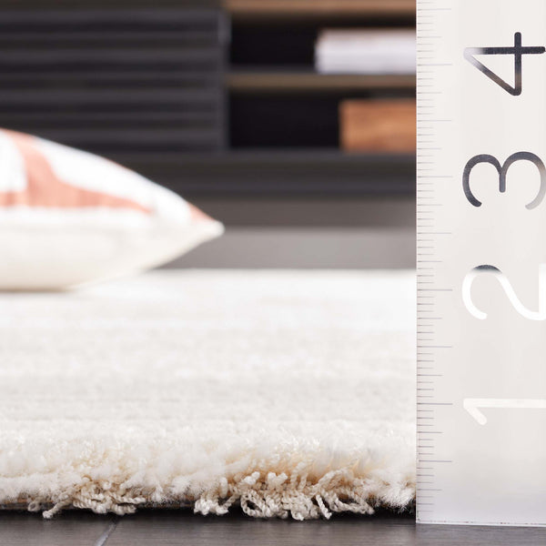 Safavieh Neptune 856 Power Loomed Solid & Tonal Rug Ivory / Beige 5'-3" x 7'-6"