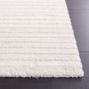 Safavieh Neptune 856 Power Loomed Solid & Tonal Rug Ivory / Beige 5'-3" x 7'-6"