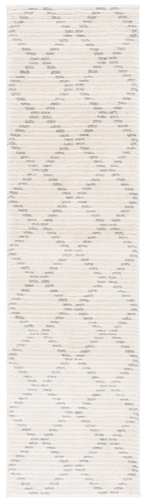 Safavieh Neptune 858 Power Loomed Solid & Tonal Rug Ivory / Grey 9' x 12'
