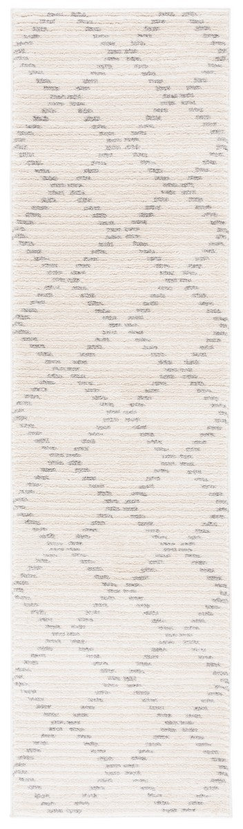 Safavieh Neptune 858 Power Loomed Solid & Tonal Rug Ivory / Grey 9' x 12'