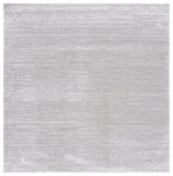 Safavieh Neptune 860 Power Loomed Solid & Tonal Rug Light Grey / Grey 6'-7" x 6'-7" Square