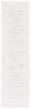 Safavieh Neptune 862 Power Loomed Solid & Tonal Rug Ivory / Grey 2'-2" x 8'