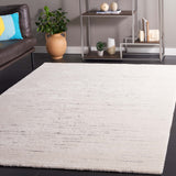 Safavieh Neptune 862 Power Loomed Solid & Tonal Rug Ivory / Grey 9' x 12'