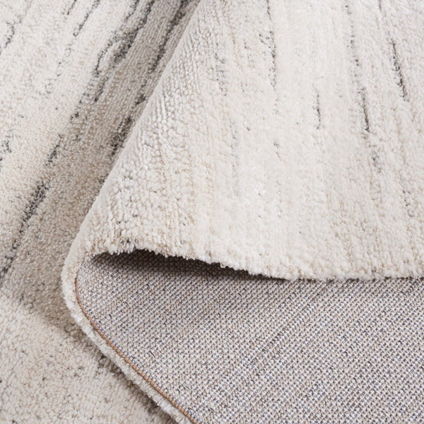 Safavieh Neptune Power Loomed Jute Blend Area Rug Modern Ivory Grey Living Room Floor Accent NPE862A-6