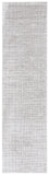 Safavieh Neptune 864 Power Loomed Solid & Tonal Rug Light Grey / Grey 2'-2" x 8'