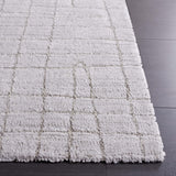 Safavieh Neptune 864 Power Loomed Solid & Tonal Rug Light Grey / Grey 5'-3" x 7'-6"